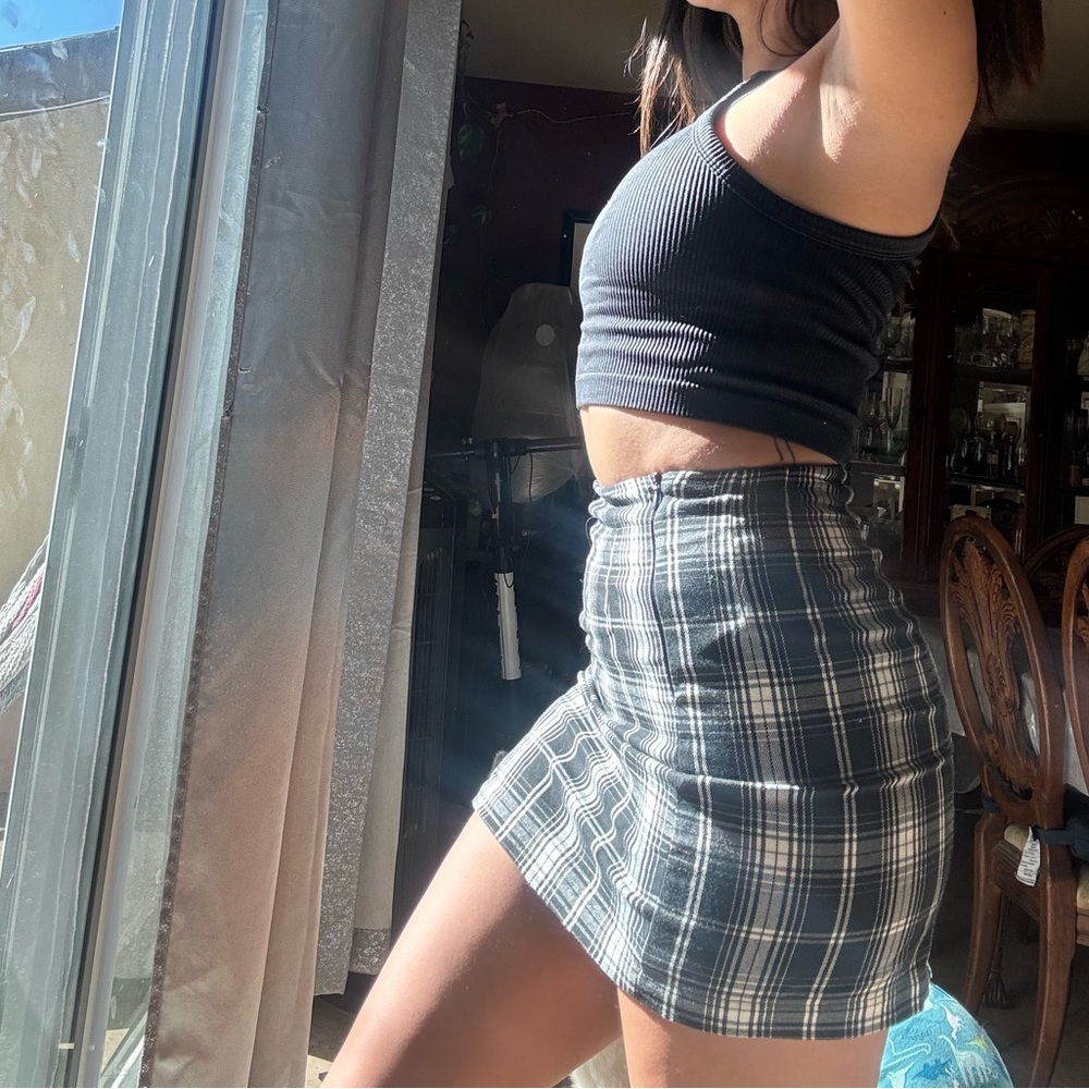 Plaid Brandy Melville Skirt
